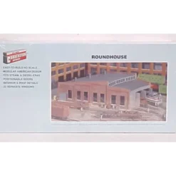 Walthers 933-3041 HO Scale Three Stall Roundhouse Building Kit - Your Source for Gaming Essentials* Best