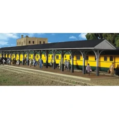 Walthers 933-3188 HO Scale Wood Station Shed & Platform Building Kit - Your Source for Gaming Essentials*