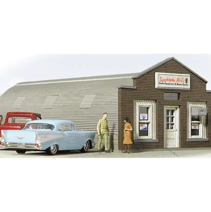 Walthers 933-2919 HO Southtown Hi-Fi Storefront Building Kit - Your Source for Gaming Essentials* New