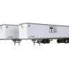 Walthers 949-2202 HO TOTE 45' Stoughton Trailer 2-Pack Assembled #750055 750058 - Your Source for Gaming Essentials* Online