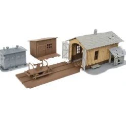 Walthers 931-909 HO Trackside Tool Buildings Kit - Your Source for Gaming Essentials* Outlet