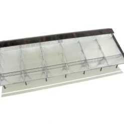 Walthers 933-2984 HO Train Shed with Clear Roof Building Kit - Your Source for Gaming Essentials* Clearance