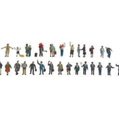 Walthers 949-6032 HO Travelers On The Platform Scene Master - Your Source for Gaming Essentials* Sale