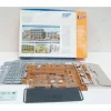 Walthers 933-3177 HO Tuscan W/Dark GreenParkview Terrace Background Building Kit - Your Source for Gaming Essentials* Best
