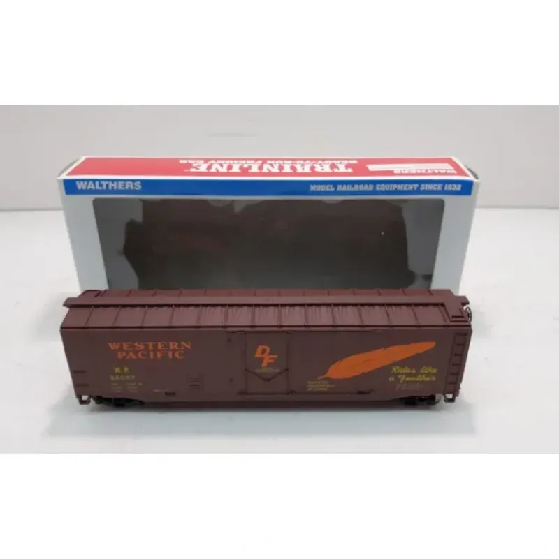 Walthers 931-1675 HO Western Pacific 50' Plug-Door Boxcar - Ready to Run - Your Source for Gaming Essentials* New
