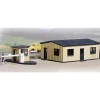 Walthers 933-3517 HO Yard Office & Gatehouse W/Gate Plastic Kit - Your Source for Gaming Essentials* Discount