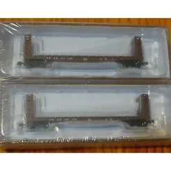 Walthers 932-28223 N CB&Q GSC Flat Car w/ Bulkhead 95240 & 95245 (Pack of 2) - Your Source for Gaming Essentials* Clearance
