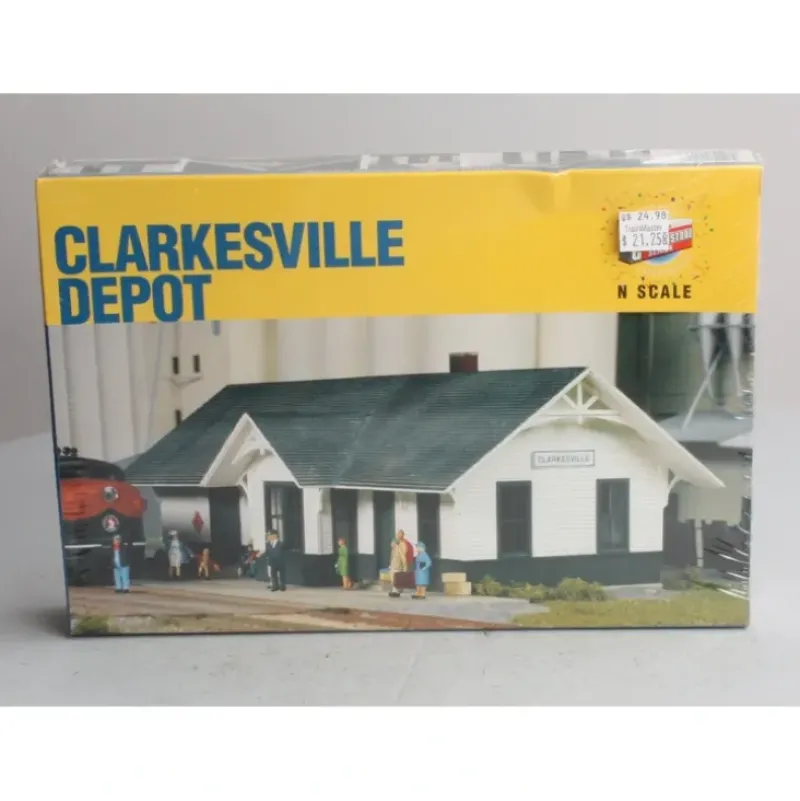 Walthers 933-3240 N Clarkesville Depot Building Kit - Your Source for Gaming Essentials* Clearance