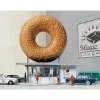Walthers 933-3835 N Hole-In-One Donut Shop Building Kit - Your Source for Gaming Essentials* New
