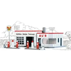 Walthers 933-3243 N Scale Al''s Victory Service With Decalsa Building Kit - Your Source for Gaming Essentials* Hot