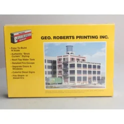 Walthers 933-3231 N Scale GEO. Roberts Printing Inc. Structure Kit - Your Source for Gaming Essentials* Best