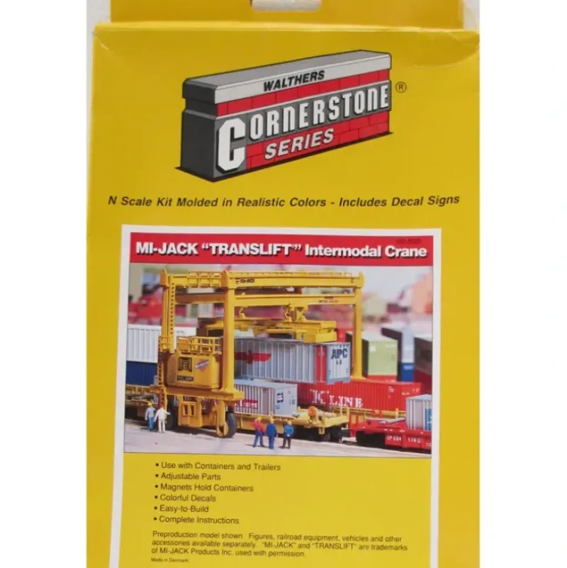 Walthers 933-3222 N Scale Mi-Jack "Translift" Intermodal Crane Kit - Your Source for Gaming Essentials* Online