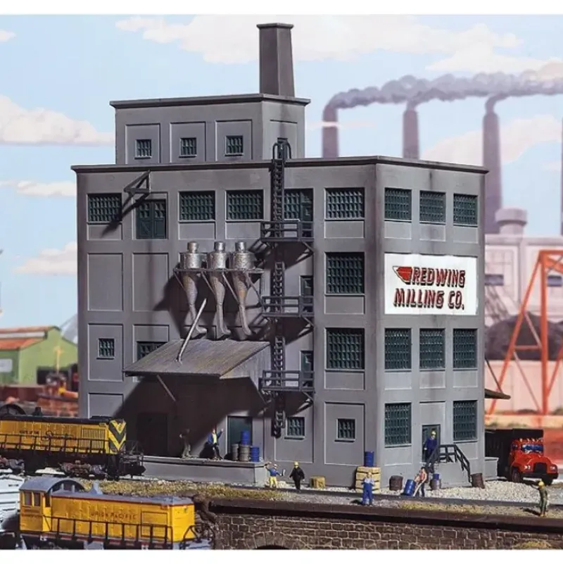 Walthers 933-3212 N Scale Red Wing Milling Co. Industrial Building Kit - Your Source for Gaming Essentials*