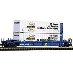 Walthers 949-2 N Walthers 65th Commemorative Car Stand-Alone Double Stack Car - Your Source for Gaming Essentials* Clearance