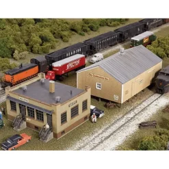Walthers 933-3822 N Yard Office & Shed Building Kit - Your Source for Gaming Essentials* Online