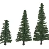 Walthers 949-1159 Pine Trees with Pin Base 1.56"-3.37" (Pack of 10) - Your Source for Gaming Essentials* Outlet