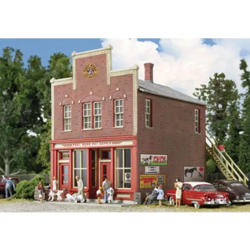 Walthers 933-3660 Post Road Pet Supply Building Kit - Your Source for Gaming Essentials* Sale