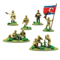 Tabletop Miniatures>Warlord Games Bolt Action - Korean War North Korean KPA Support Group - Your Source for Gaming Essentials