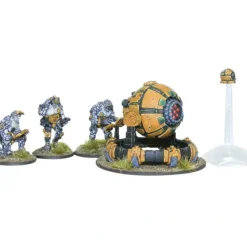 Tabletop Miniatures>Warlord Gates of Antares Boromite Team with Heavy Frag Borer Unpainted Mini - Your Source for Gaming Essentials