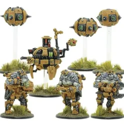 Tabletop Miniatures>Warlord Gates of Antares Boromite Engineers and Workshop 502212002 Unpainted - Your Source for Gaming Essentials
