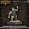 Tabletop Miniatures>Warmachine Mercenaries Master Gunner Dougal Macnaile Privateer Solo Unpainted - Your Source for Gaming Essentials