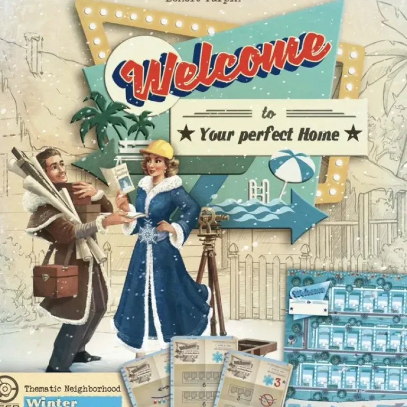 Board Games>Welcome To... Winter Wonderland Neighborhood Expansion - Your Source for Gaming Essentials