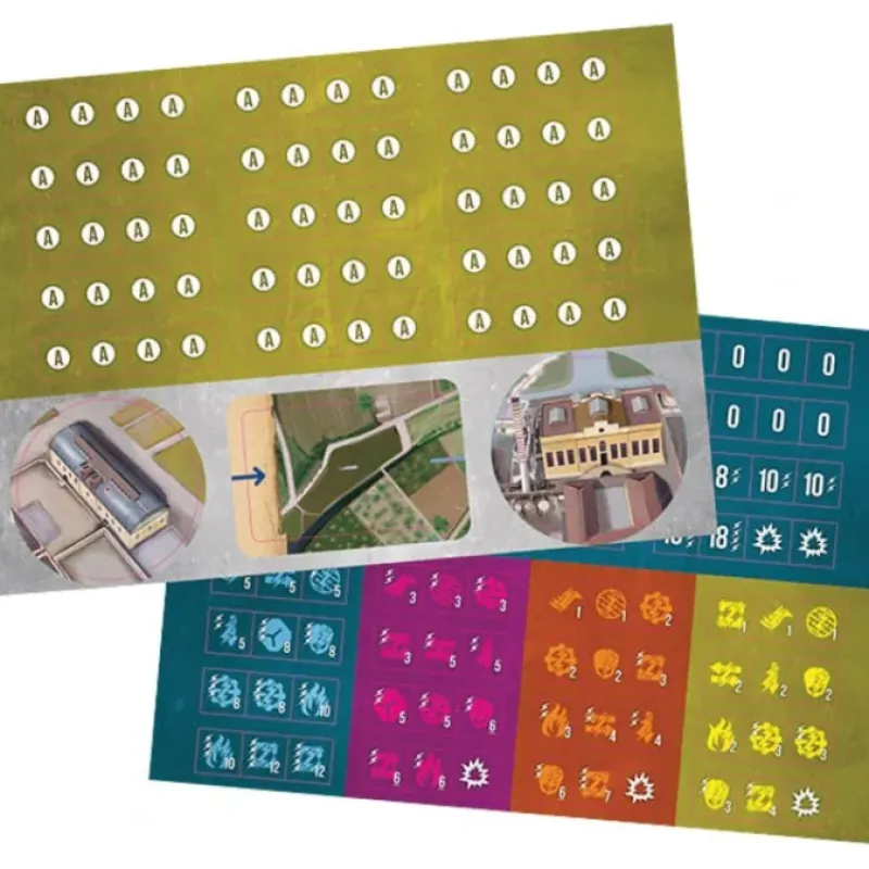 Board Games>Wings of Glory: Tripods and Triplanes WW2 Counter Set - Your Source for Gaming Essentials