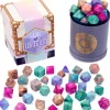 Dice>Wiz Dice Cup Of Illusion: 35 Polyhedral Dice in 5 Complete Sets - Your Source for Gaming Essentials