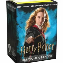 Cards>Wizarding World Hermione Granger Matte 100 Standard Size Card Sleeves - Your Source for Gaming Essentials