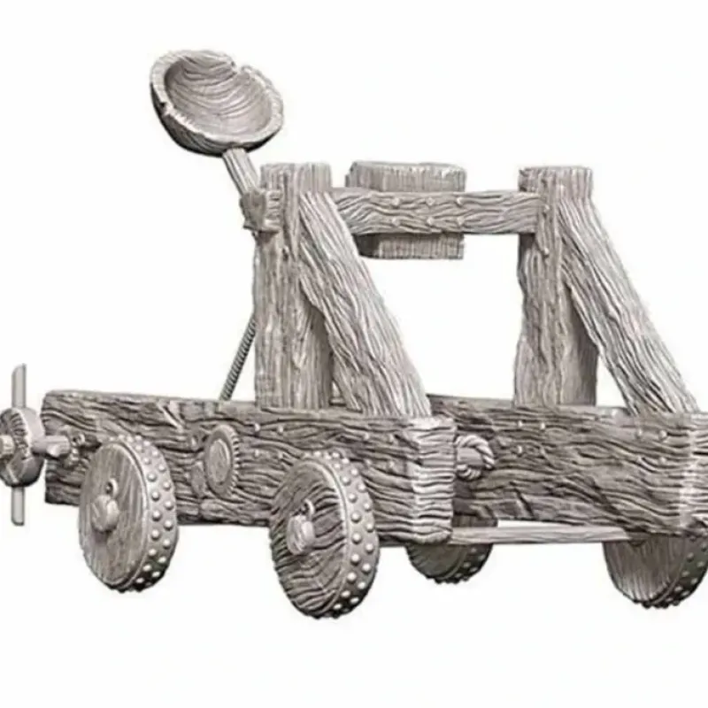 Tabletop Miniatures>WizKids Deep Cuts Unpainted Miniatures: (W12.5) Catapult - Your Source for Gaming Essentials