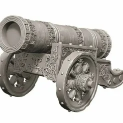 Tabletop Miniatures>WizKids Deep Cuts Unpainted Miniatures: (W12.5) Large Cannon - Your Source for Gaming Essentials