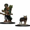 Tabletop Miniatures>WizKids Wardlings Painted Miniatures: (W1) Boy Ranger & Wolf - Your Source for Gaming Essentials