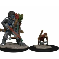 Tabletop Miniatures>WizKids Wardlings Painted Miniatures: (W1) Boy Rogue & Monkey - Your Source for Gaming Essentials
