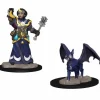 Tabletop Miniatures>WizKids Wardlings Painted Miniatures: (W1) Girl Cleric & Winged Cat - Your Source for Gaming Essentials