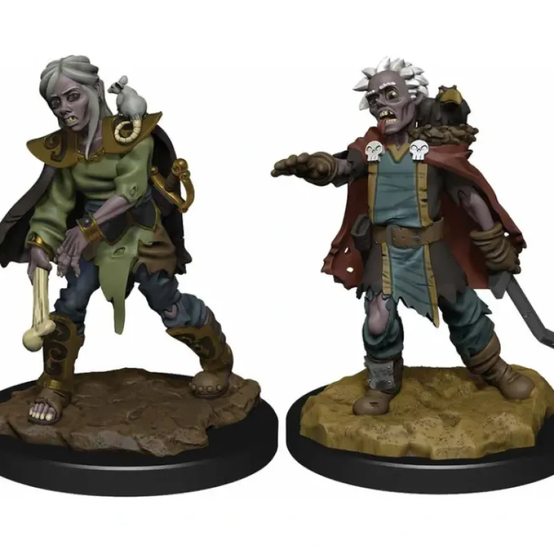 Tabletop Miniatures>WizKids Wardlings Painted Miniatures: (W3) Zombie: (Male & Female) - Your Source for Gaming Essentials