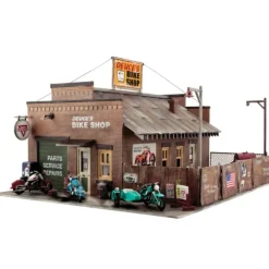 Woodland Scenics PF5895 O Deuce's Bike Shop Building Kit - Your Source for Gaming Essentials* Best