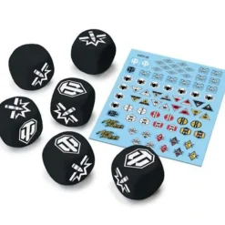 Dice>World of Tanks: Miniatures Game Dice and Decal Upgrade Pack - Tank Ace - Your Source for Gaming Essentials