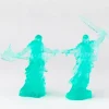 Tabletop Miniatures>Wraith Duelists (2) #77643 Bones Unpainted Translucent Blue Plastic - Your Source for Gaming Essentials