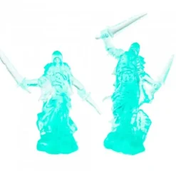Tabletop Miniatures>Wraith Slayers (2) #77641 Bones Unpainted Translucent Blue Plastic - Your Source for Gaming Essentials