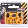 Dice>Zombicide: 6 Pack of Yellow Dice with Black Pips - Your Source for Gaming Essentials