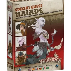 Board Games>Zombicide Black Plague Expansion: Special Guest Naiade Box (4 Miniatures) - Your Source for Gaming Essentials