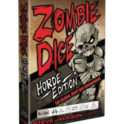 Dice>Zombie Dice: Horde Edition Dice Game - Eat Brains, Don't Get Shotgunned - Your Source for Gaming Essentials